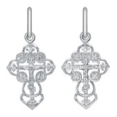 Серебряный крестик арт. 346052