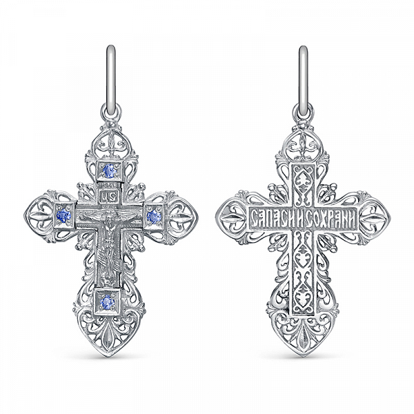 Серебряный крестик арт. 346616