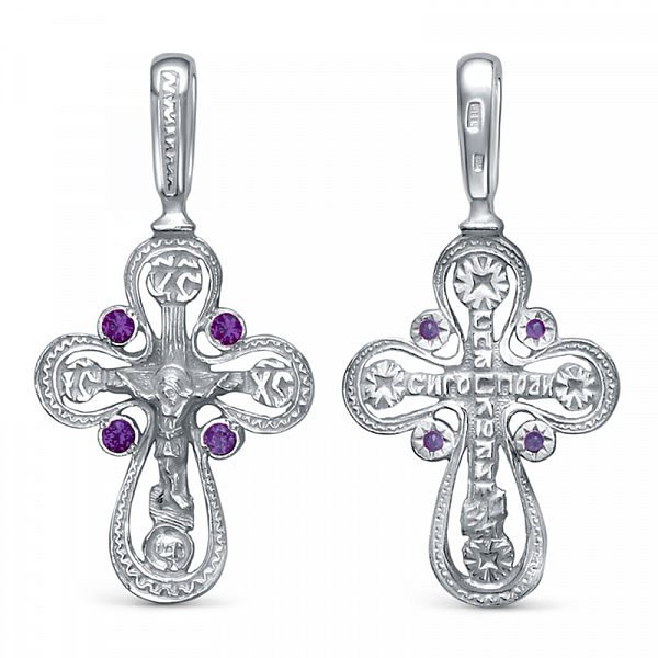 Серебряный крестик арт. 346925