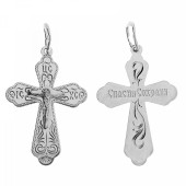 Серебряный крестик арт. 347183