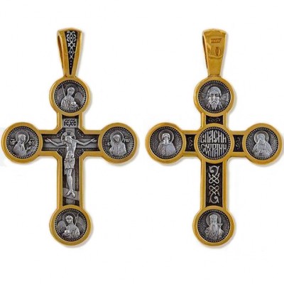 Крест нательный православный 12040
