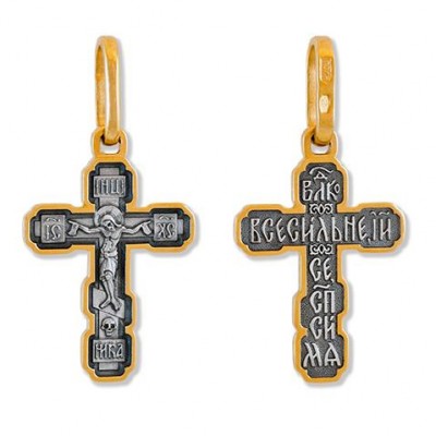 Крестик нательный православный 44235
