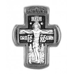 Крестик мужской святой Сергий Радонежский 47363