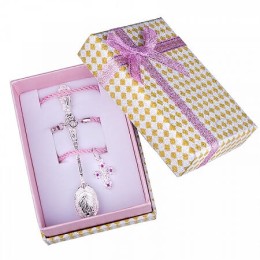 Крестильный набор ложка на крестины 18817