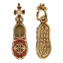 Позолоченная подвеска Спиридон Тримифунтский Тримифунтский 338418