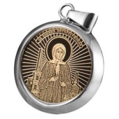 Серебряная подвеска Ксения Петербургская 297730