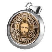 Серебряная подвеска Спаситель 297734