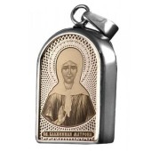 Серебряная подвеска Матрона Московская 297748