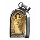 Серебряная подвеска Михаил Архангел 297749