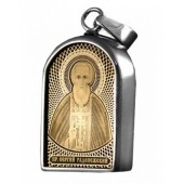 Серебряная подвеска Сергий Радонежский 297753