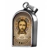 Серебряная подвеска Спаситель 297754