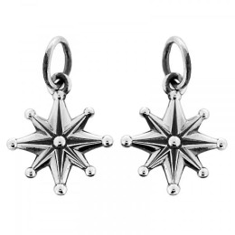 Серебряная подвеска Вифлеемская звезда 316719