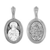 Серебряная подвеска святой Антоний, арт. 327551