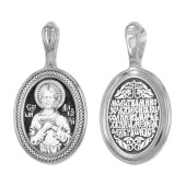 Серебряная подвеска Алексий (размер овала 18х13 мм), арт. 327583