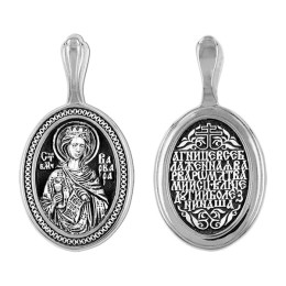 Женская подвеска святая Варвара 327596