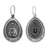 Серебряная подвеска Екатерина 327714