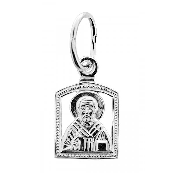 Серебряная подвеска Николай Чудотворец 327753