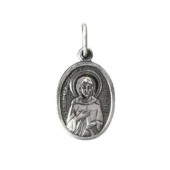 Серебряная подвеска Ксения Петербургская 327873