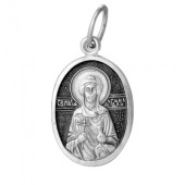 Серебряная подвеска Мария Магдалина 327942