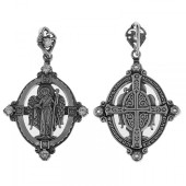 Серебряная подвеска Ангел Хранитель(диаметр круга 1,5 см), арт. 335882