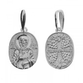 Серебряная подвеска Ксения Петербургская 342874