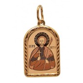 Золотая подвеска Виктор