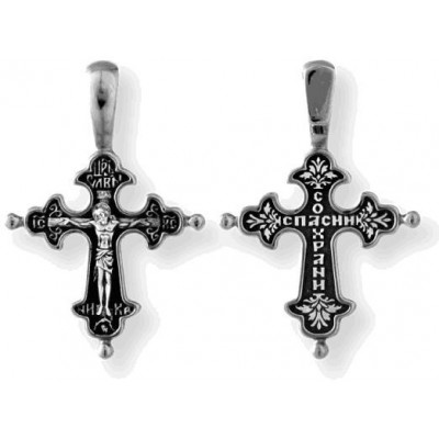 Нательный крест серебряный 36909