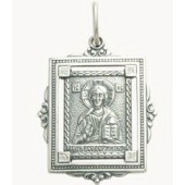 Серебряная подвеска Господь Вседержитель 33216