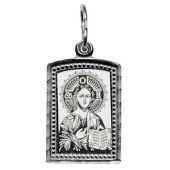 Подвеска из серебра Господь Вседержитель, арт 41164