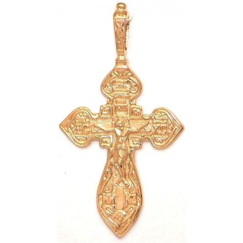 Нательный крестик православный 45507