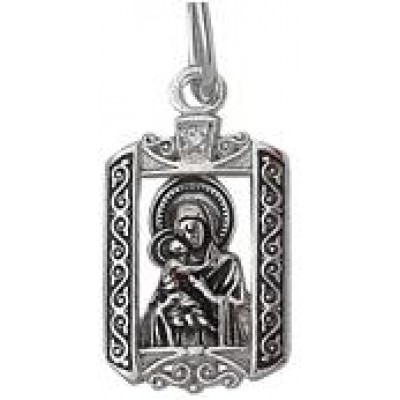 Серебряная подвеска Владимирская Богородица 31613