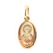 Серебряная подвеска Галина нательная икона 43266