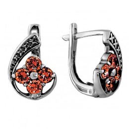 Серебряные серьги 298360