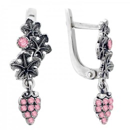 Серебряные серьги 298519