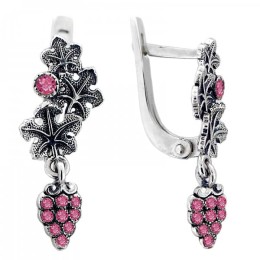 Серебряные серьги 298519