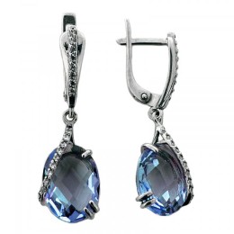 Серебряные серьги 298580