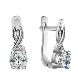 Серебряные серьги 330459