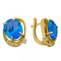 Серебряные серьги 335254