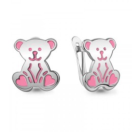 Серебряные серьги 342004