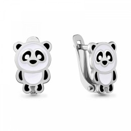 Серебряные серьги 342119