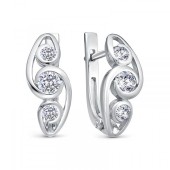 Серебряные серьги арт. 345329