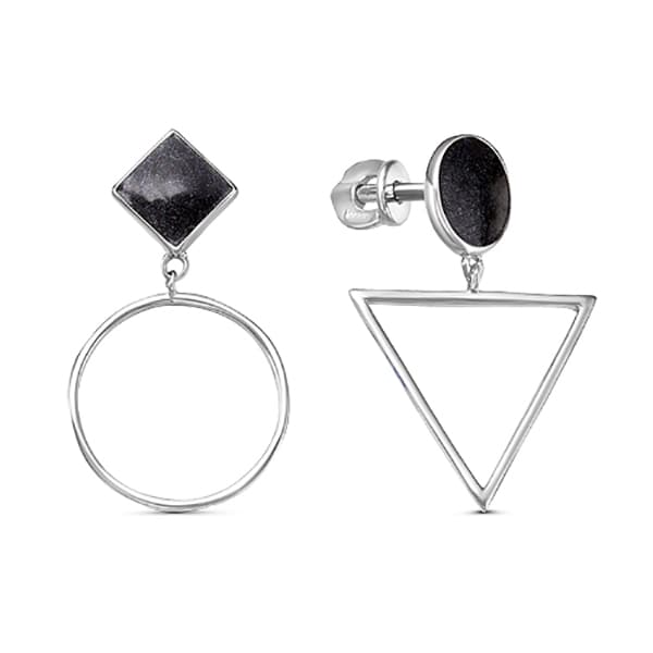 Серебряные серьги арт. 345422