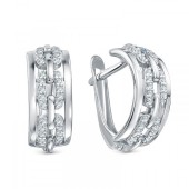 Серебряные серьги арт. 345446