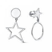 Серебряные серьги арт. 346040