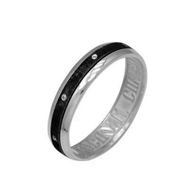 Крутящееся кольцо с чернением 43560