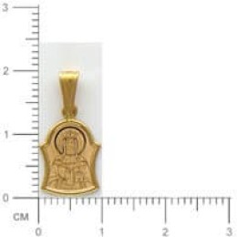 Подвеска золотая иконка Ольга 17485