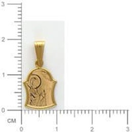 Подвеска золотая иконка Анна Пророчица 17505