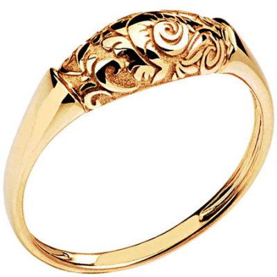 Кольцо из золота женское 17516