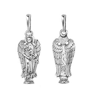 Ангел серебро кулон